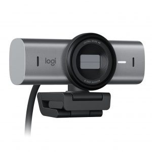 Webcam Logitech MX Brio 4K Ultra HD (Graphite) – Thiết bị họp trực tuyến