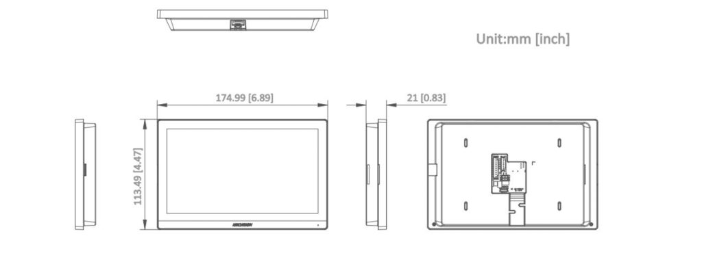 Kích thước DS-KH6350-WTE1