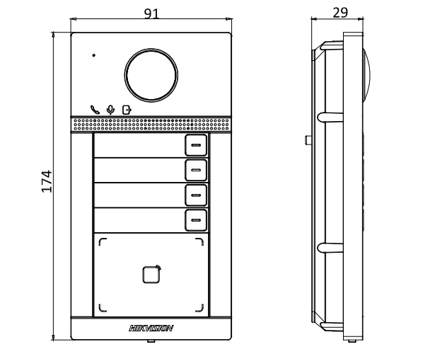 Kích thước DS-KV8413-WME1