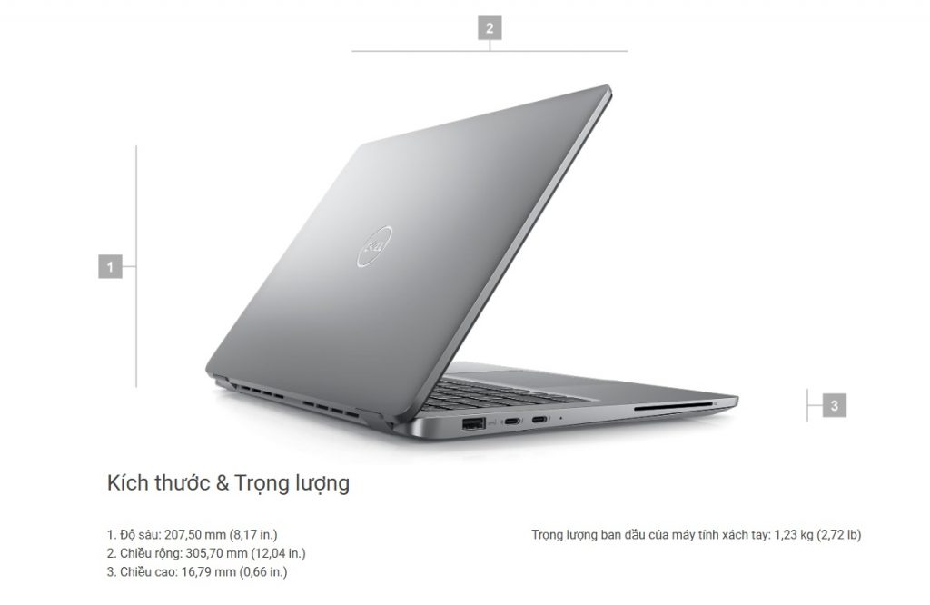 Laptop Dell Latitude 5350 Mỏng Nhẹ, Tối Ưu Cho Di Chuyển