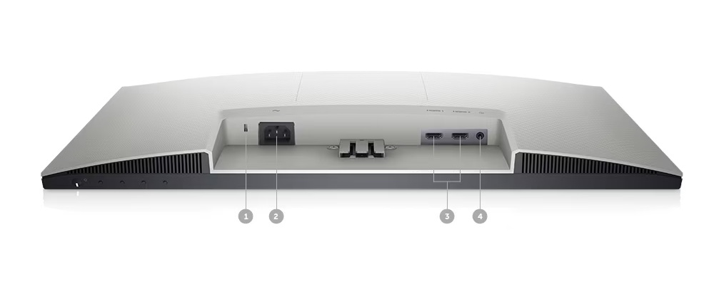 Cổng và khe cắm Dell S2421HN