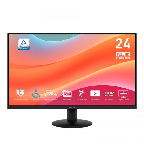 Màn Hình MSI Pro MP242L 23.8″ (FHD 1920 X 1080/ Ips/ 100hz/ 1 Ms)