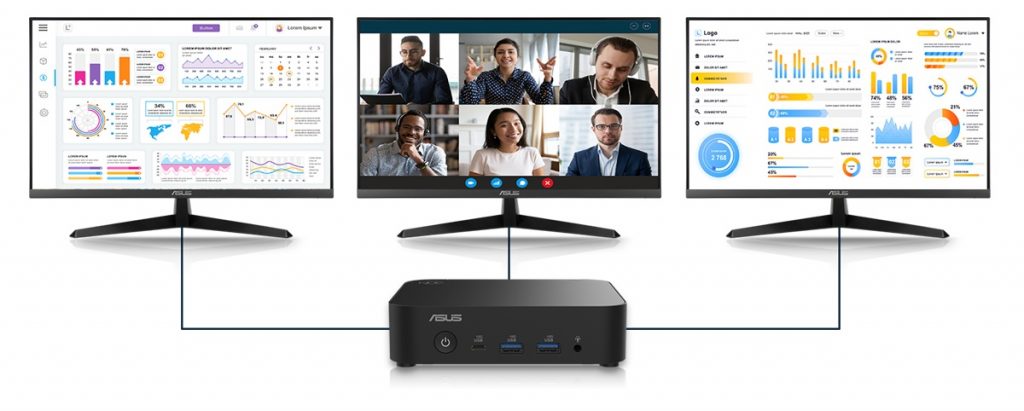 RNUC14MNK9700000 Hỗ Trợ Triple Display