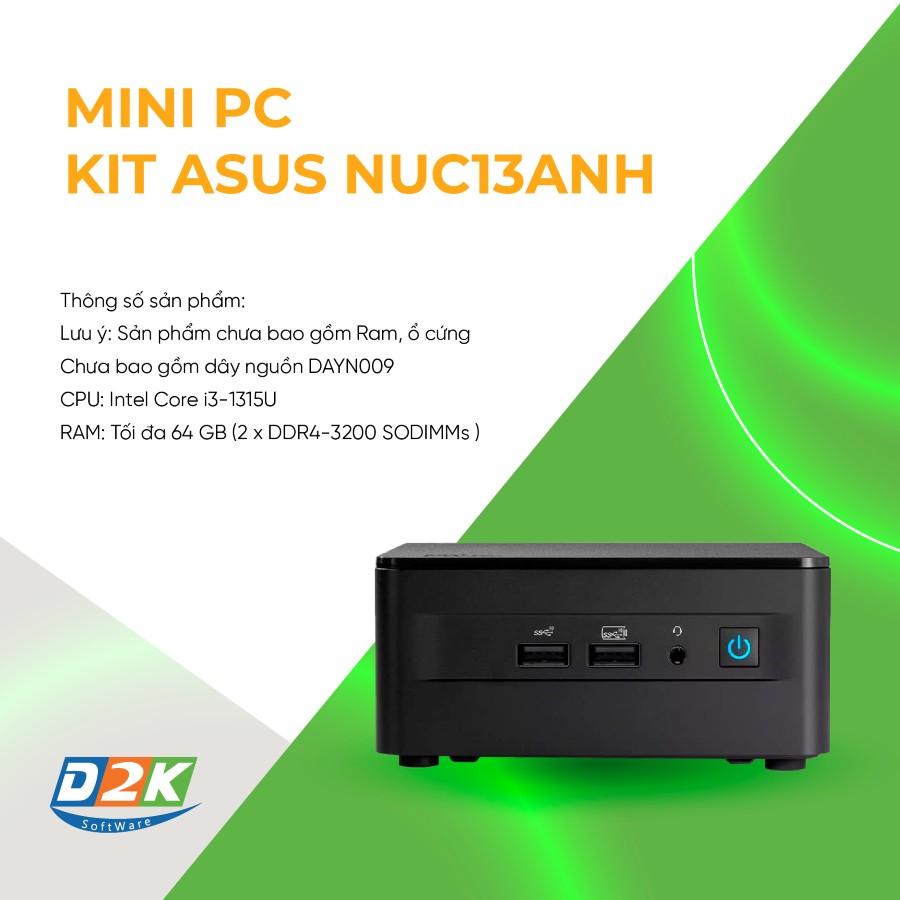 Mini PC Kit Asus NUC13ANH