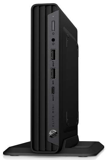 HP Elite Mini 800 G9 dễ dàng đặt gọn trên bàn làm việc