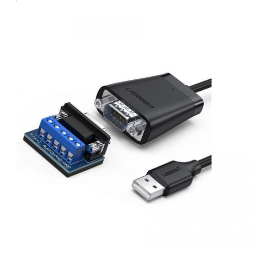 Cáp USB To Com RS422/485 Cao Cấp Ugreen 60562 Chipset FTDI dài 1,5M