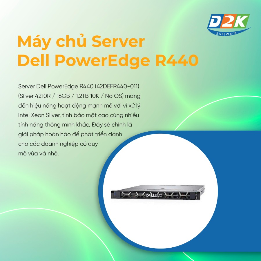 Máy Chủ Dell PowerEdge R440