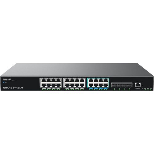 Switch 24 cổng PoE 2.5G Layer-3 GWN7822P