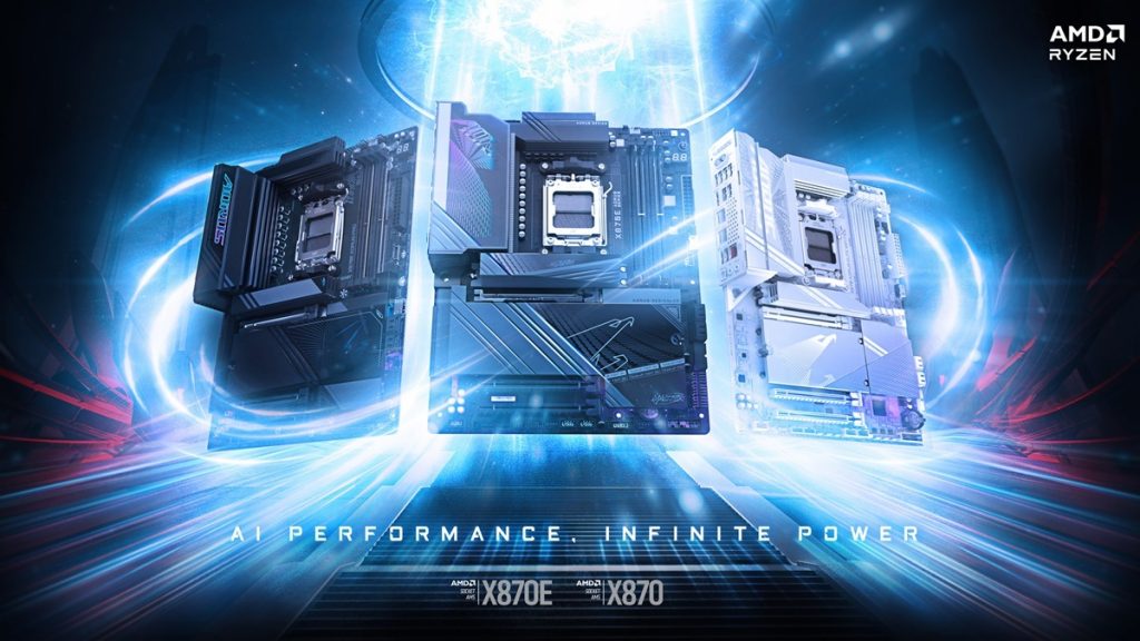 Mainboard Hỗ Trợ CPU AMD Ryzen 9000/8000/7000 Series Mạnh Mẽ