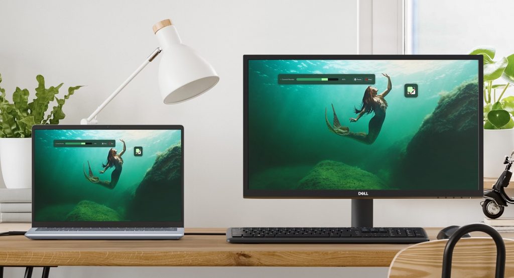 Màn hình Dell SE2425H nhỏ gọn phù hợp mọi không gian