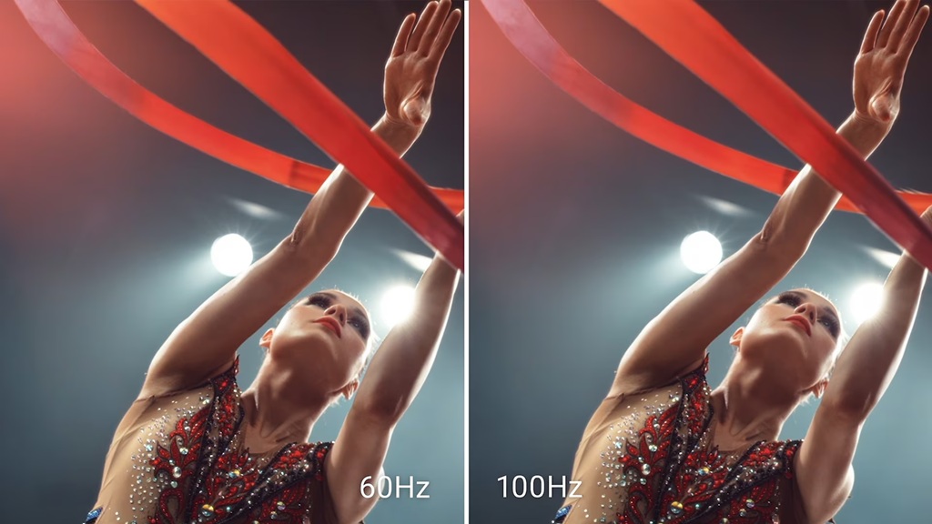 Tần Số Quét 100Hz – Mượt Hơn Từng Khung Hình