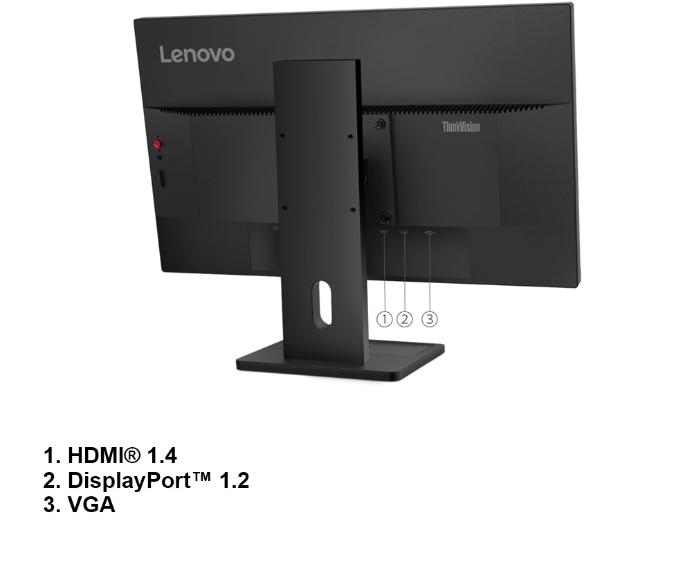 Cổng Và Khe Cắm Màn Hình Lenovo ThinkVision E22-30