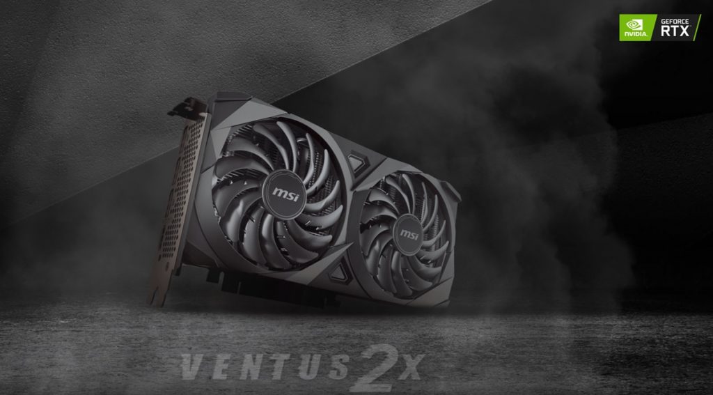 Card Màn Hình Msi GeForce RTX 3060 VENTUS 2X 12G OC 12GB GDDR6 
