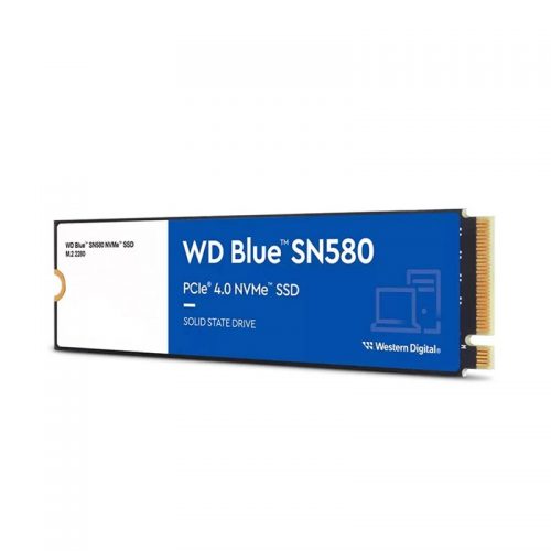 SSD WD Blue SN580 NVMe 1TB PCIe Gen 4.0 (WDS100T3B0E)