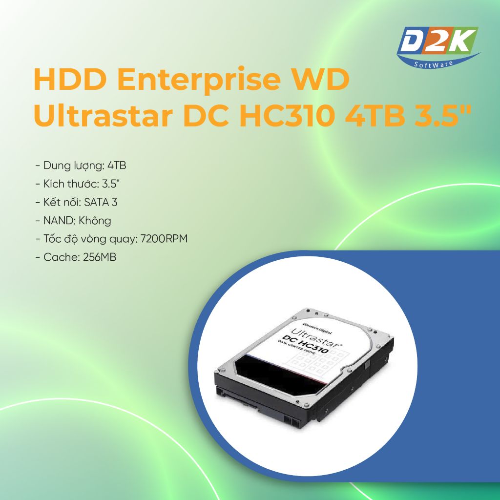 HDD Enterprise WD Ultrastar DC HC310