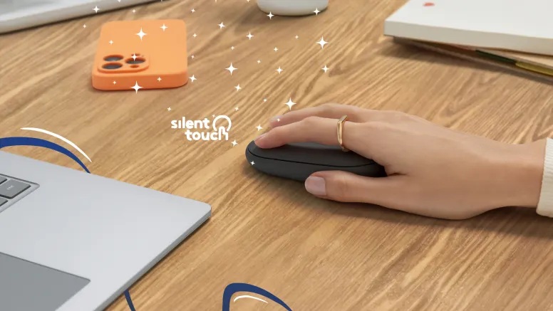 Chuột Logitech Pebble M350S Cú Nhấp Siêu Yên Tĩnh, Tập Trung Tối Đa