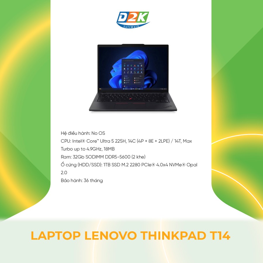 Laptop Lenovo ThinkPad T14 Gen 6