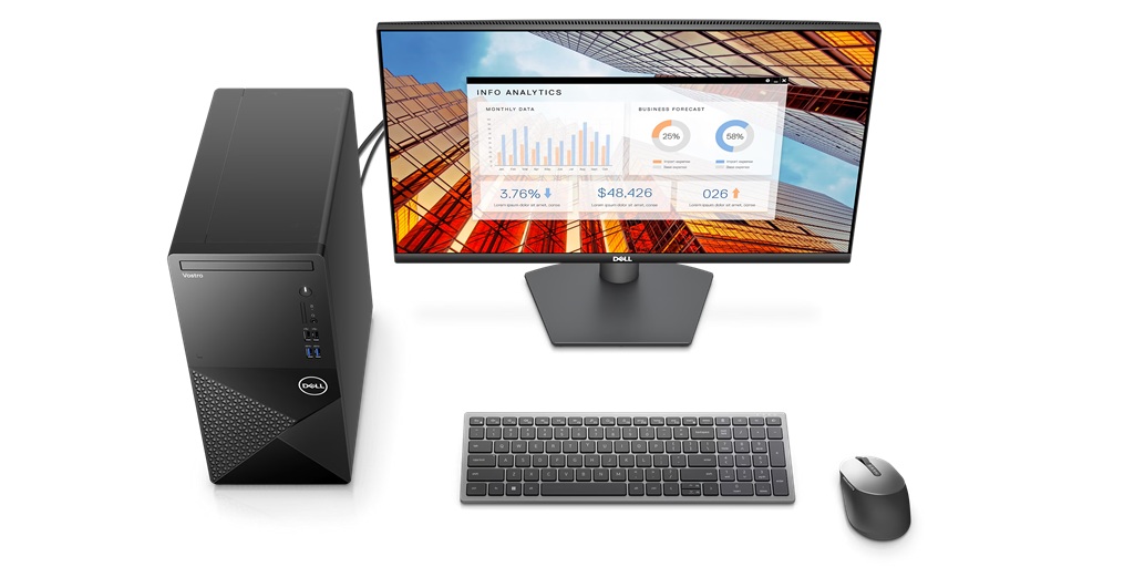 PC Dell Vostro 3020 MT RAM 8GB DDR4 – Dễ Dàng Nâng Cấp