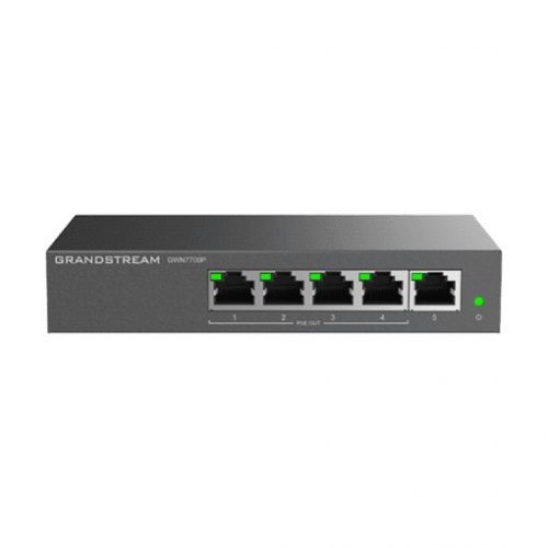 Switch PoE Gigabit 5 cổng GWN7700P