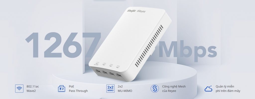 Kết Nối Nhanh – Mượt Mà Với Công Nghệ WiFi 5 (802.11ac Wave 2)