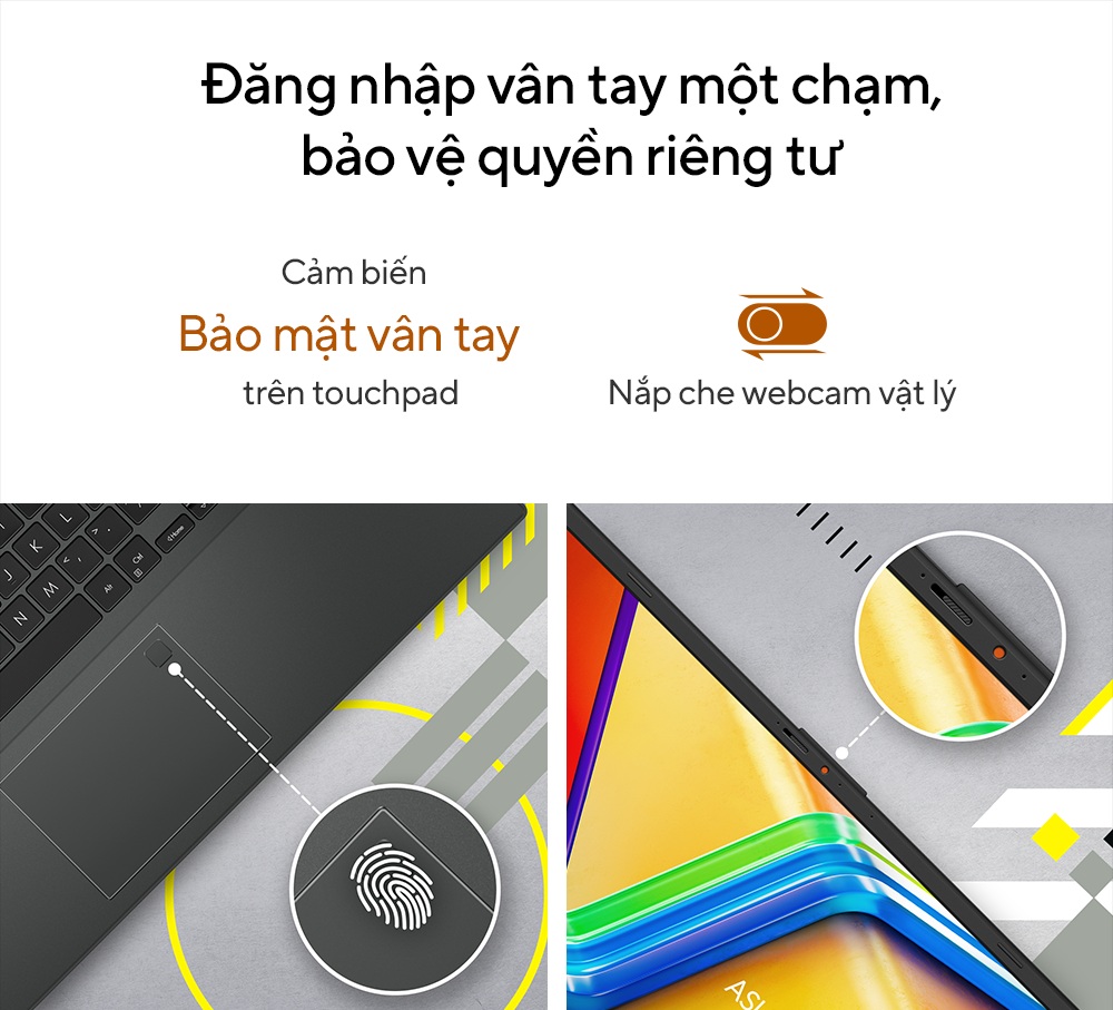 Tích Hợp Bảo Mật Vân Tay Tiện Lợi