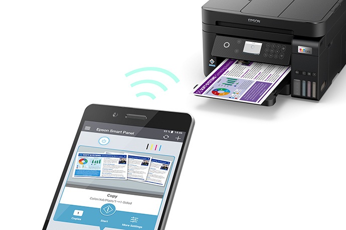 Máy In Màu Epson L6270 Kết nối linh hoạt
