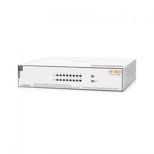 Switch Aruba Instant On 1430 8G 64W R8R46A (Gigabit (1000Mbps)