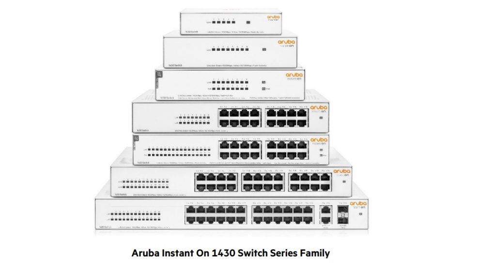 Switch Aruba instant on 1430 series
