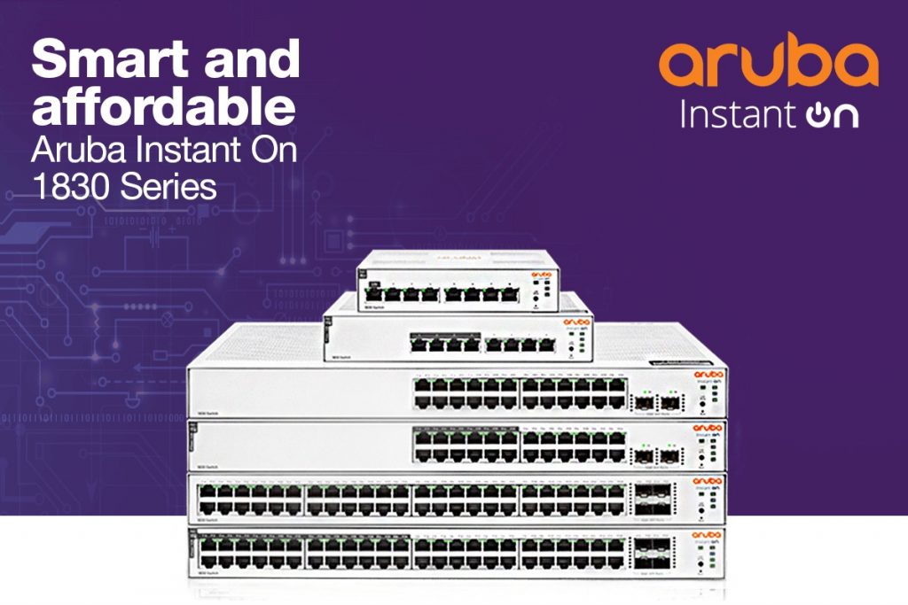 Switch Aruba Instant On 1830 48G 4SFP - JL814A Vận Hành Ổn Định, Bền Bỉ