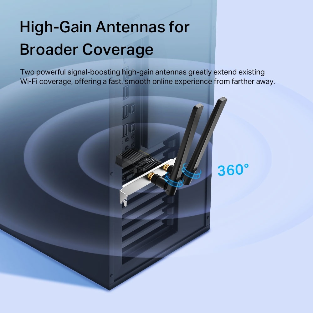 Ăng-ten Đôi High-Gain – Tín Hiệu Mạnh Mẽ, Ổn Định