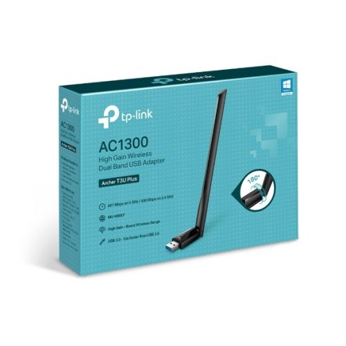 USB Wi-Fi TPLink Archer T3U Plus – Công Suất Cao AC1300