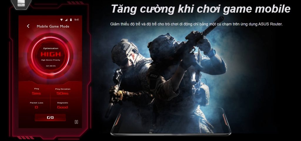 Mobile Game Mode – tối ưu ping trên smartphone chỉ với 1 chạm.