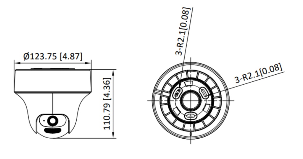 Camera thiết kế gọn nhẹ, bền bỉ