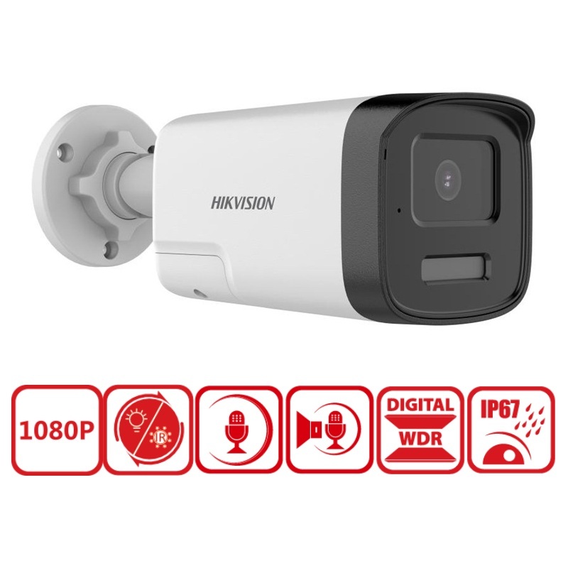 Camera HD-TVI Thân Trụ Hikvision DS-2CE17D0T-LTS Hình ảnh rõ nét Full HD