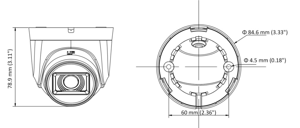 Camera thiết kế dome nhỏ gọn, bền bỉ