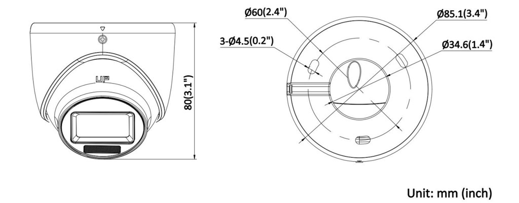 Camera vỏ kim loại chắc chắn, chuẩn IP67, kích thước nhỏ gọn