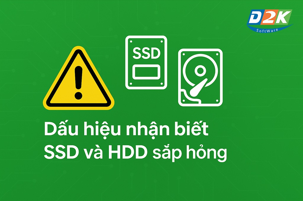 Cùng D2K Solutions tìm hiểu những dấu hiệu thường gặp nhất để chủ động bảo vệ dữ liệu nhé!
