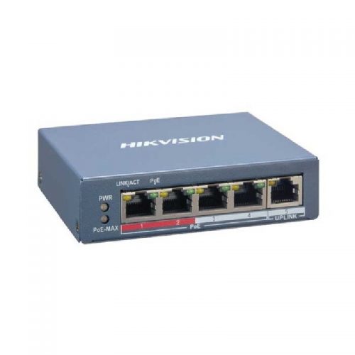 Switch PoE Hikvision DS-3E1105P-EI 5 Port