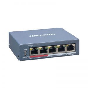 Switch PoE 5 Port Hikvision DS-3E1105P-EI/M