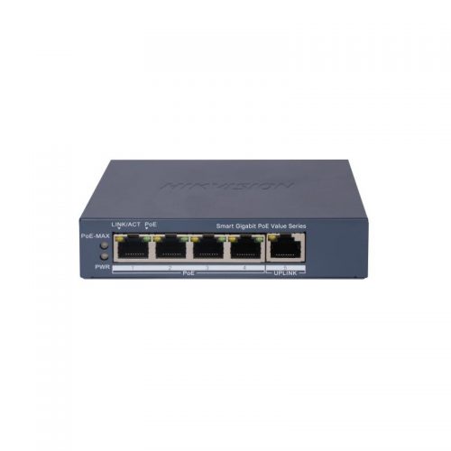 Smart Switch PoE Hikvision DS-3E1505P-EI/M 4 Port