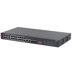 Switch PoE 24-port Unmanaged DAHUA DH-PFS3226-24ET-240