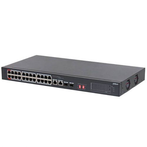 Switch PoE 24-port Unmanaged DAHUA DH-PFS3226-24ET-240