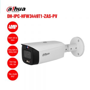Camera IP 4MP DAHUA DH-IPC-HFW3449T1-ZAS-PV