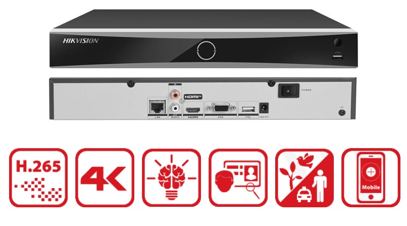 Hikvision DS-7608NXI-K1 – Đầu ghi AI 8 kênh