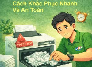 Máy In Bị Kẹt Giấy Cách Khắc Phục Nhanh Và An Toàn