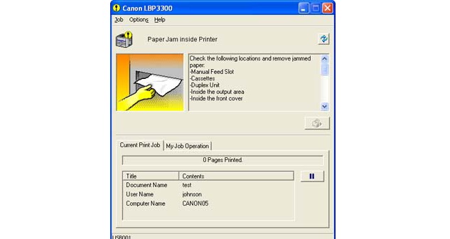Máy in bị kẹt giấy là lỗi gì?