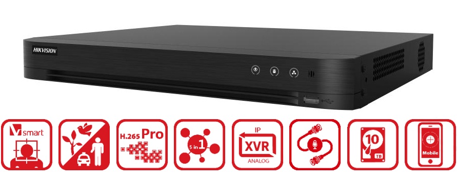 Đầu ghi thông minh HD-TVI Hikvision iDS-7208HQHI-M2/S 8 Kênh AcuSense
