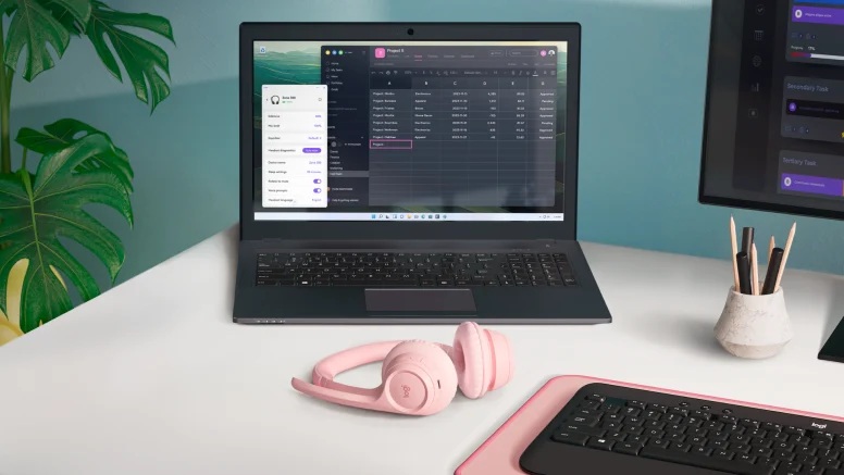 Tai nghe Logitech Zone 300 sử dụng linh hoạt