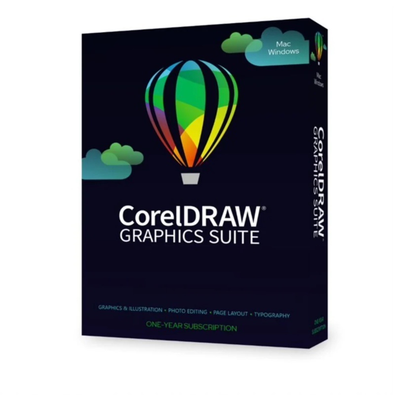 CorelDRAW Graphics Suite 365-Day Subscription Single User