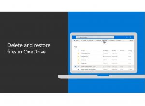 Cách khôi phục file hoặc thư mục đã xóa trên OneDrive